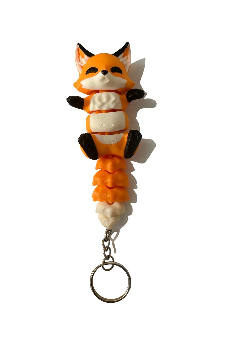 fox keychain
