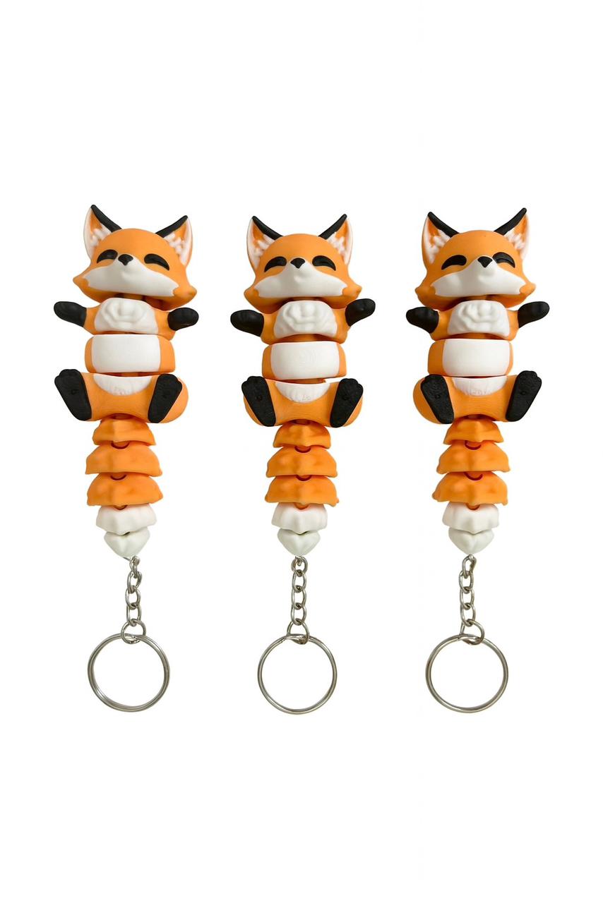 fox keychain